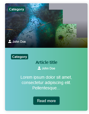 Sample with Marine color scheme