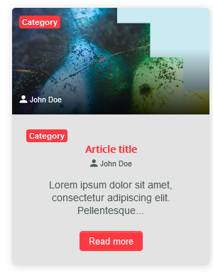 Sample with Portfolio color scheme