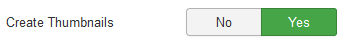 Create thumbnail of images