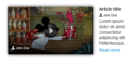 Original style with video head type