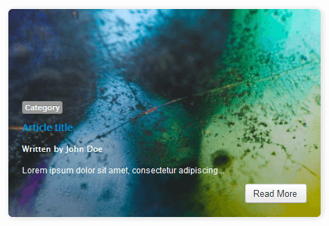 Sample flexi  cover style