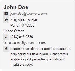 All pre-fields set to noting