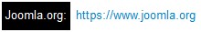 joomla.org: url value