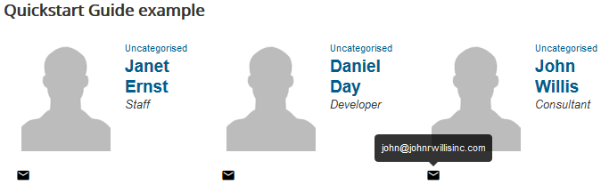 The resulting output