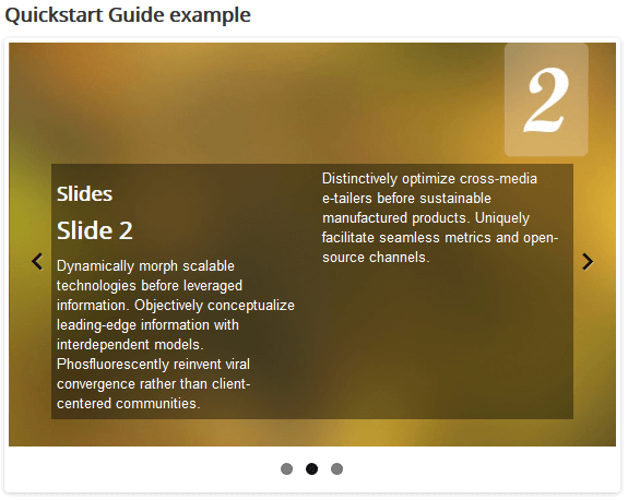 The resulting output