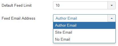 Site global parameters